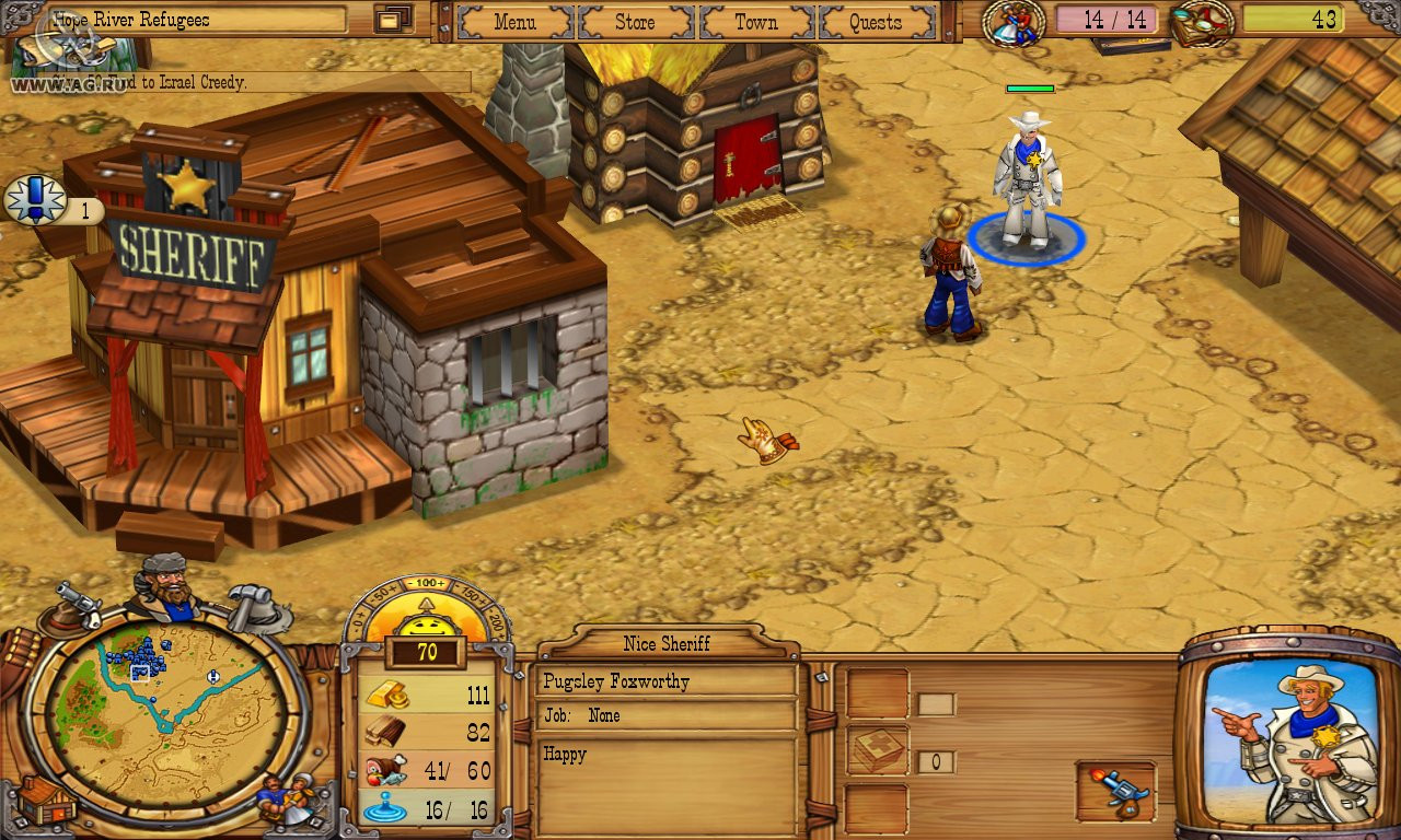 Westward 2: Heroes of the Frontier - кадр 9