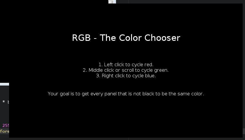RGB - The Color Chooser (itch) - кадр 3