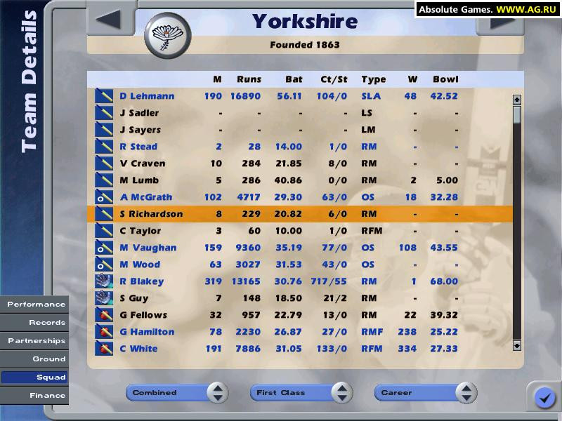 International Cricket Captain 2002 - кадр 8