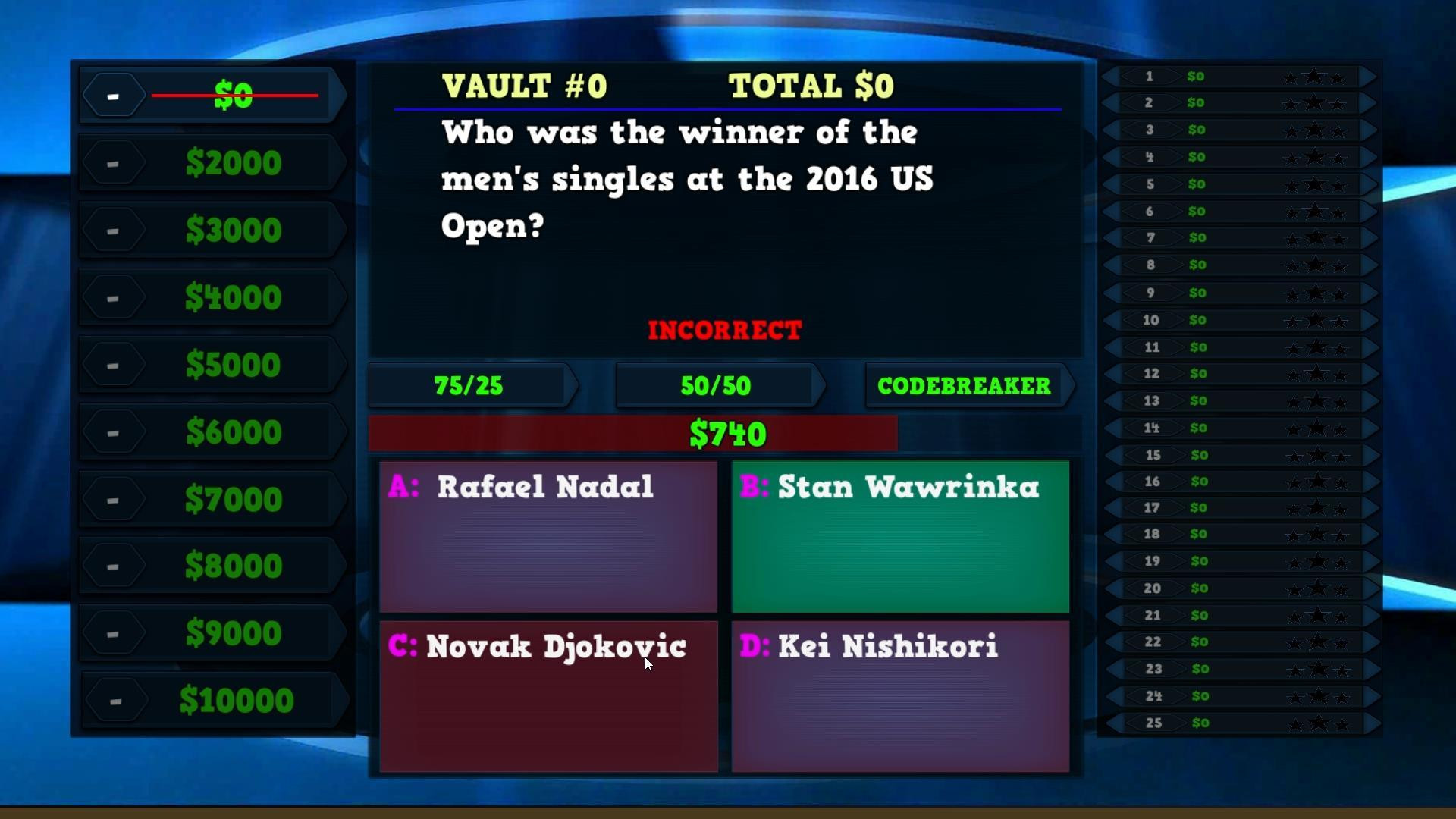 Trivia Vault: Tennis Trivia - кадр 2