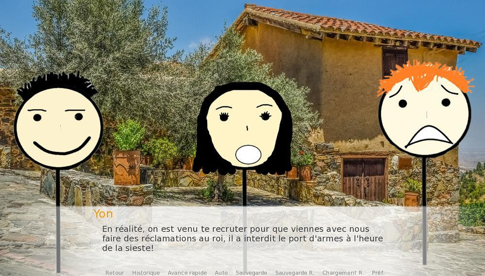 La Forteresse de Kudourt (itch) - кадр 2