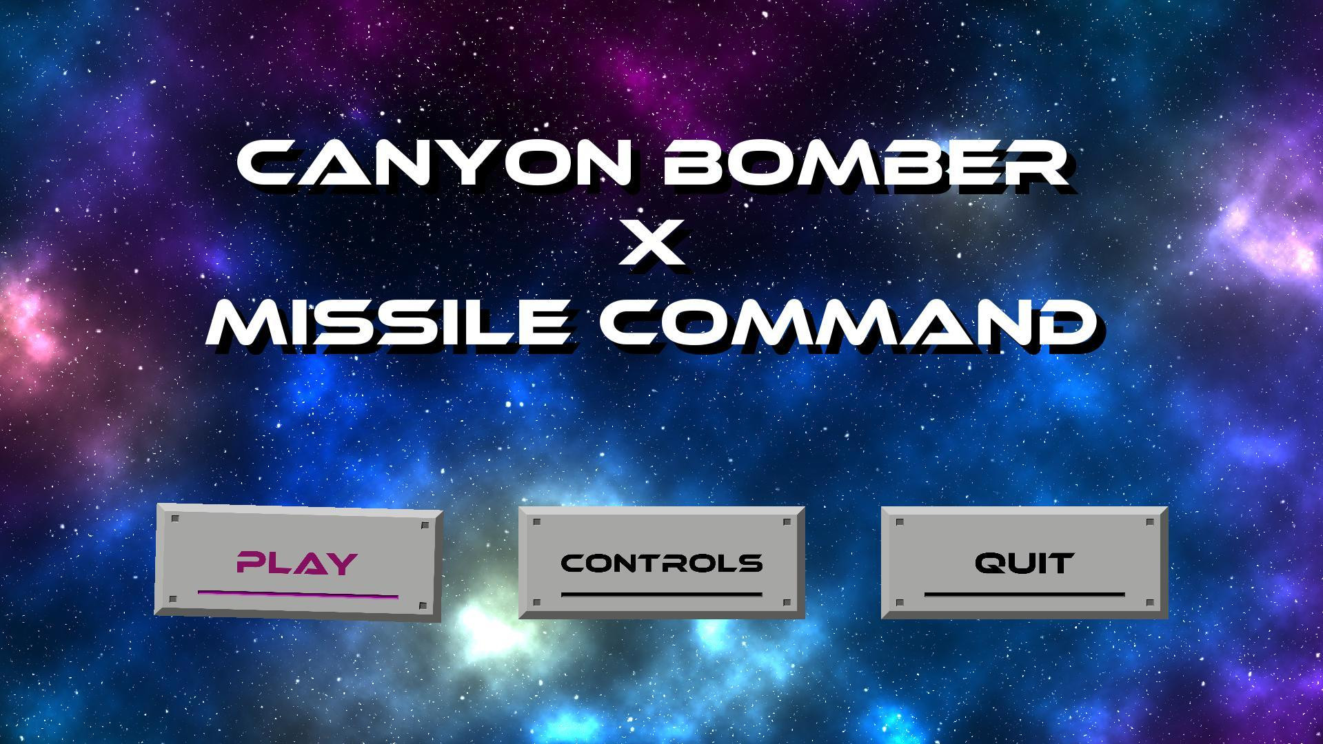 Canyon Bomber x Missile Command (itch) - кадр 2