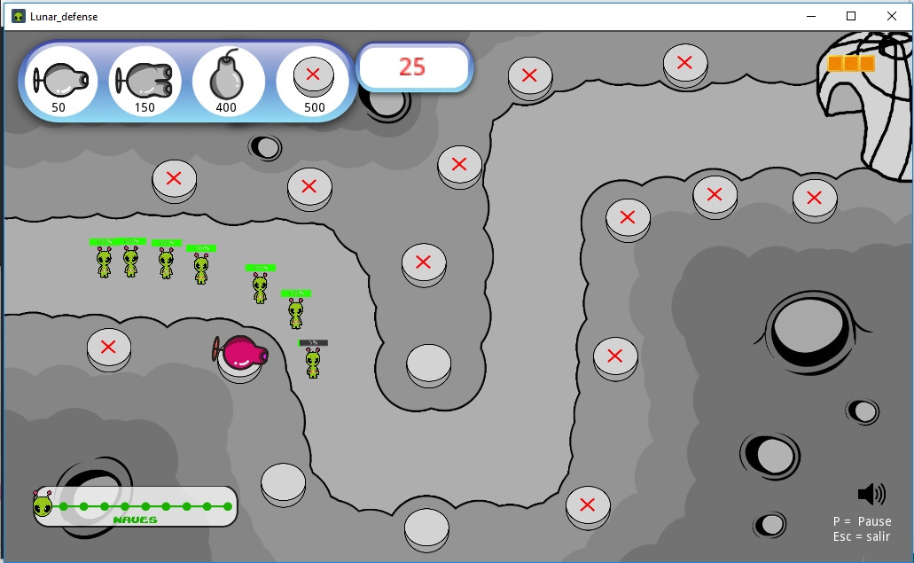 Lunar Defense (itch) - кадр 2