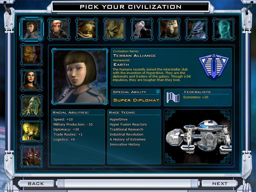 Galactic Civilizations II: Ultimate Edition - кадр 12