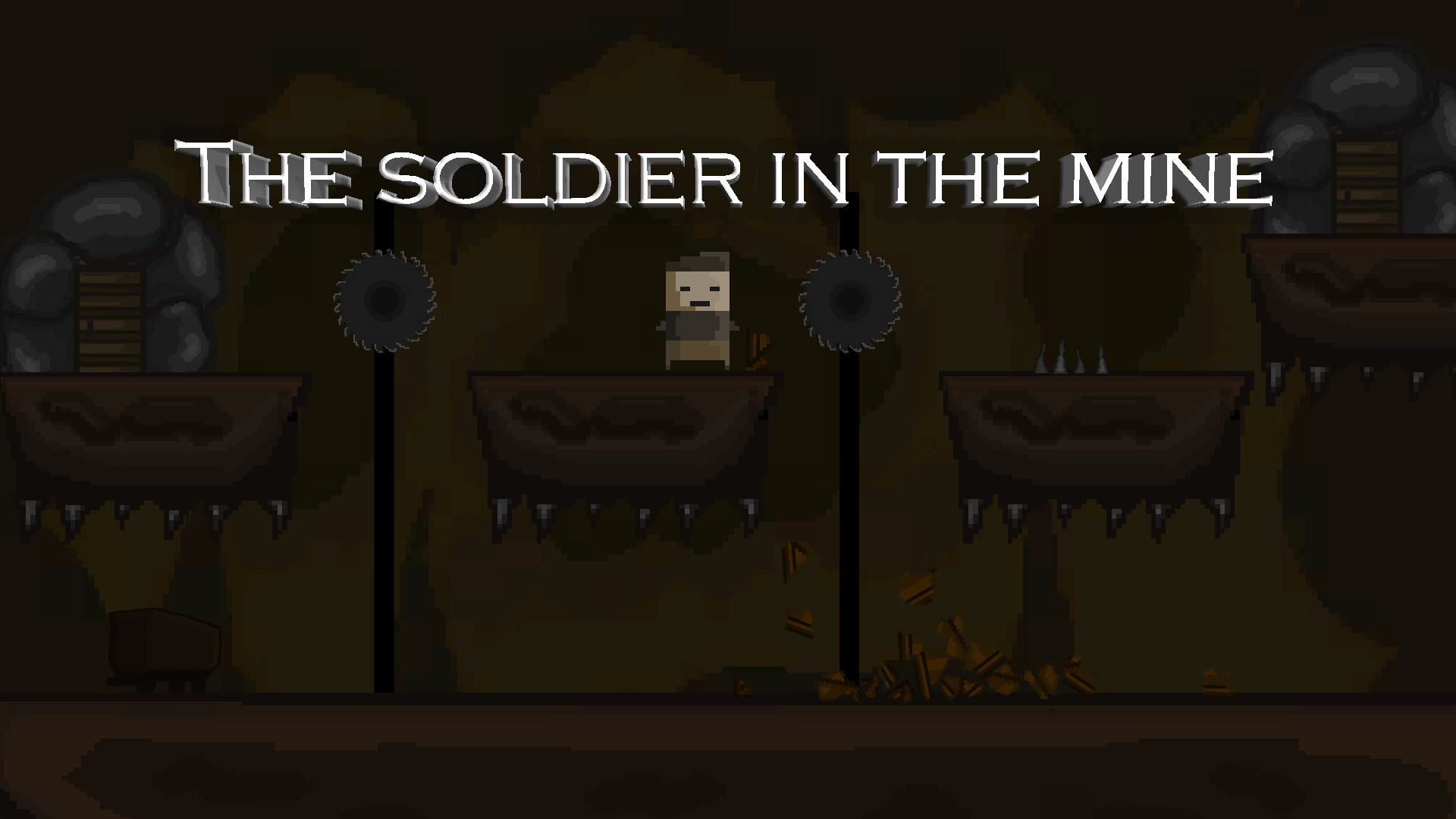 The soldier in the mine - кадр 3