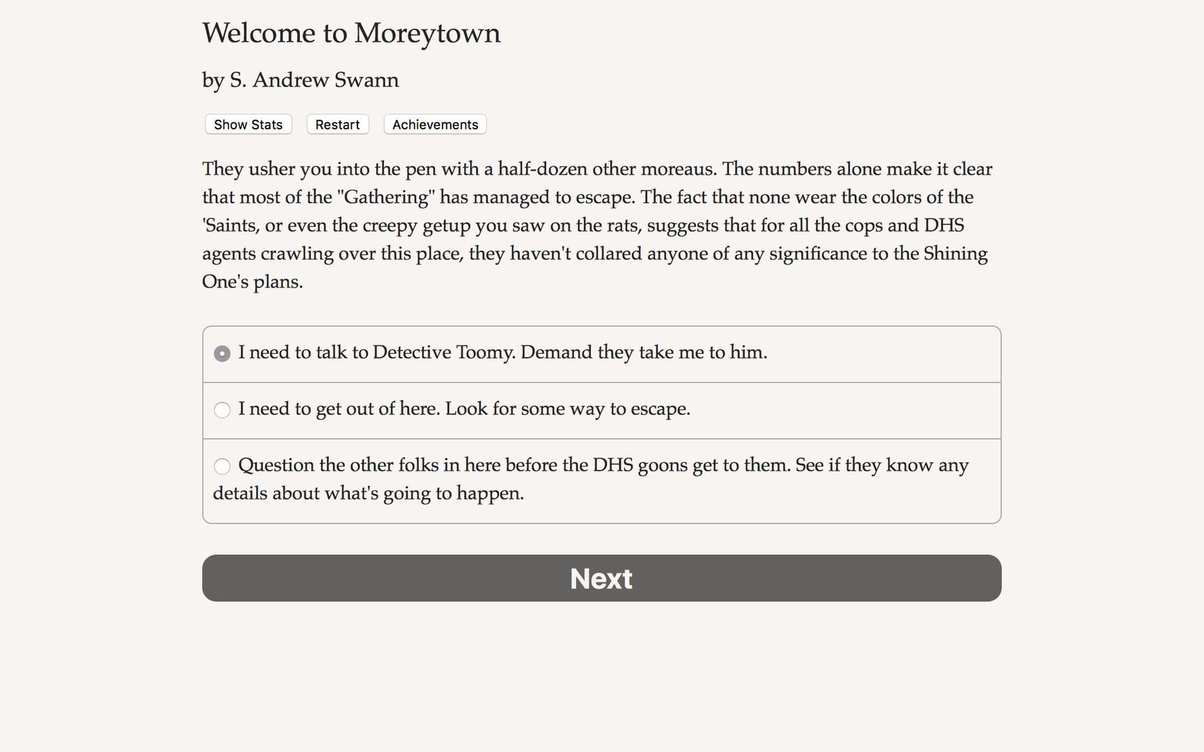 Welcome to Moreytown - кадр 2