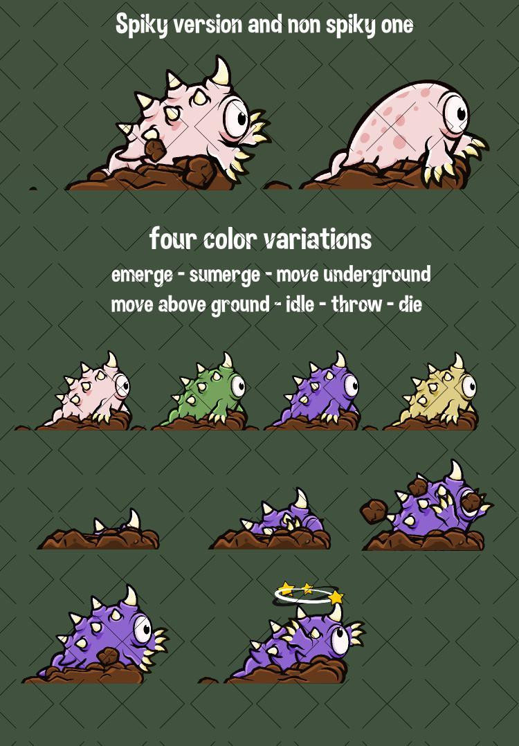 Underground monster (itch) - кадр 1