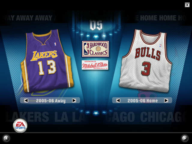 NBA Live 06 (2005) - кадр 4