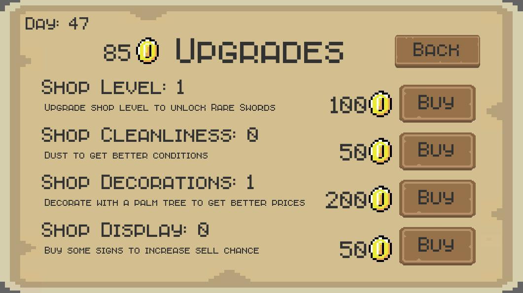 Sword Shop (itch) - кадр 4