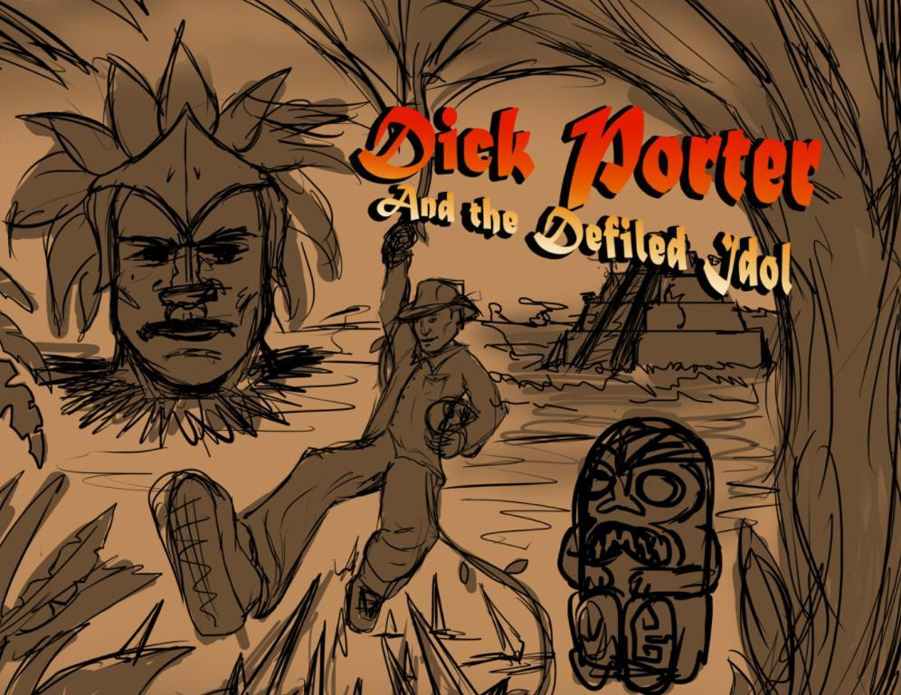 Dick Porter and the Defiled Idol (itch) - кадр 1