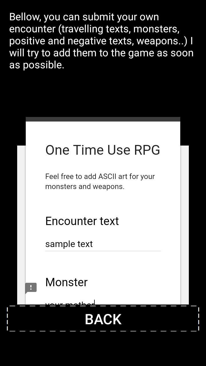One Time Use RPG (itch) - кадр 3