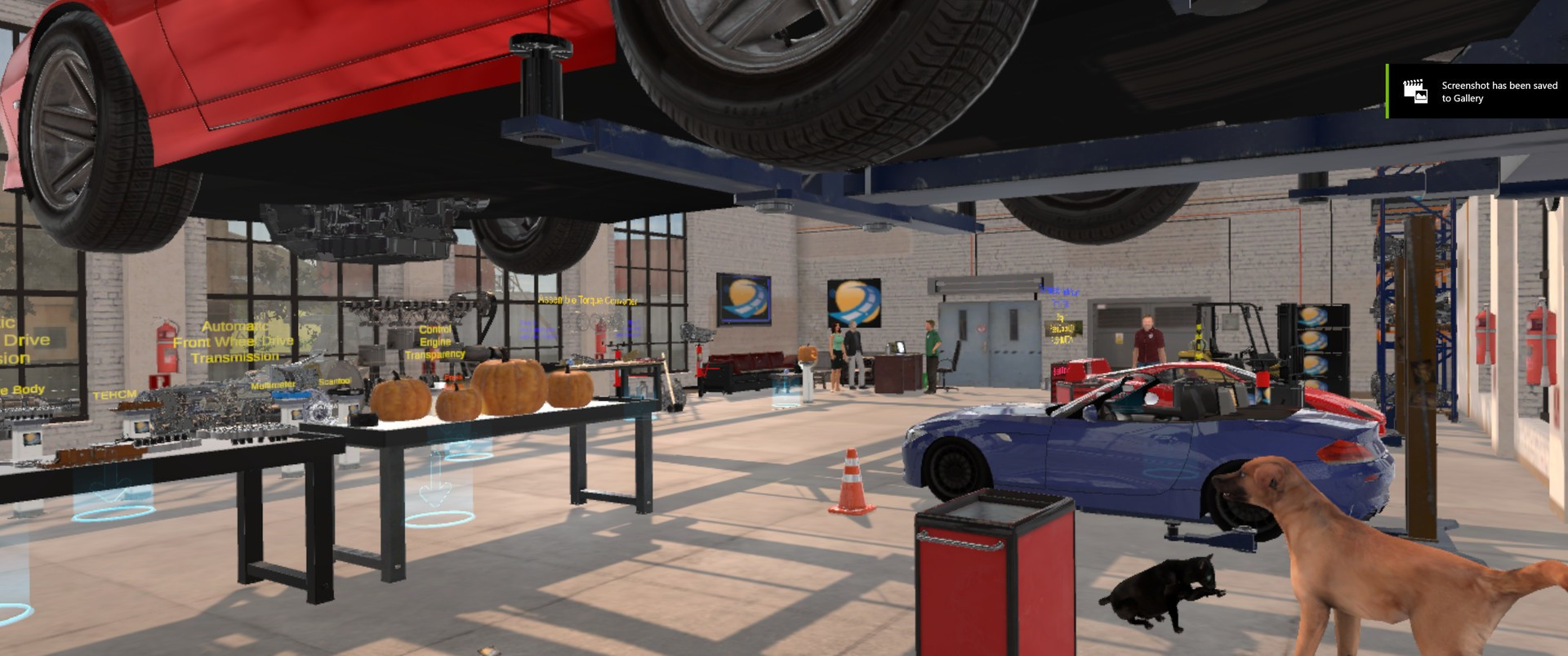 Basic Car Repair Garage VR - кадр 7