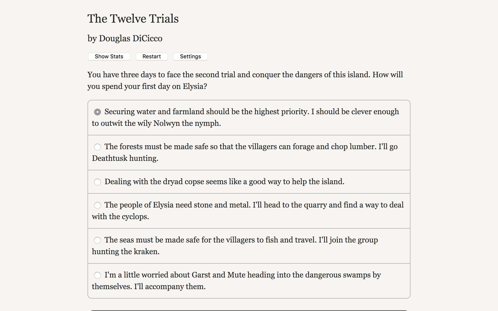 The Twelve Trials - кадр 2