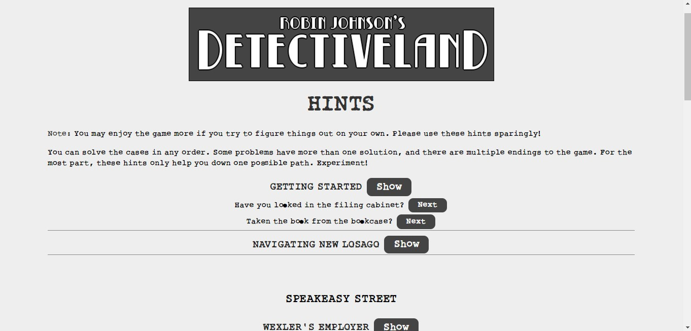 Detectiveland (itch) - кадр 3