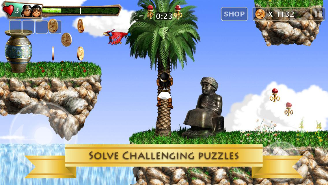 Babylonian Twins Platform Game - кадр 7