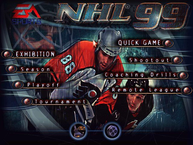 NHL 99 - кадр 6