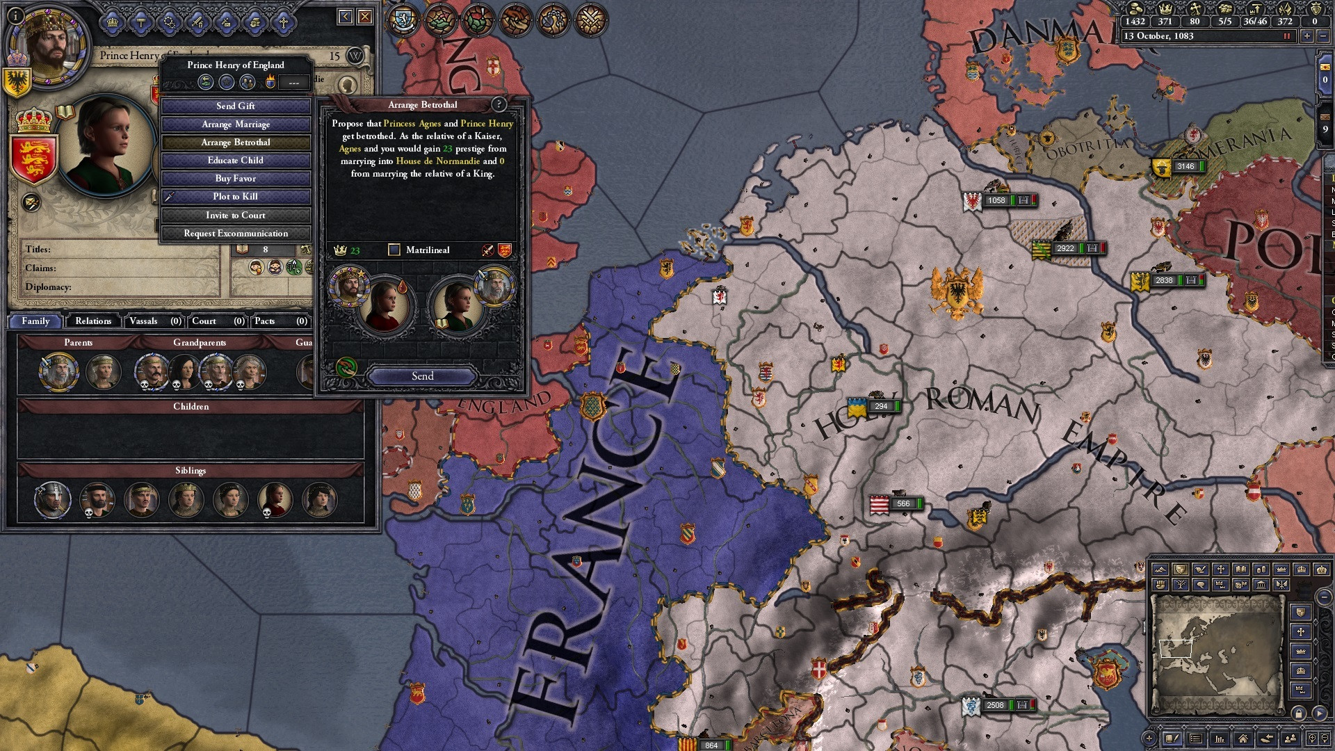 Crusader Kings II: Conclave (itch) - кадр 4