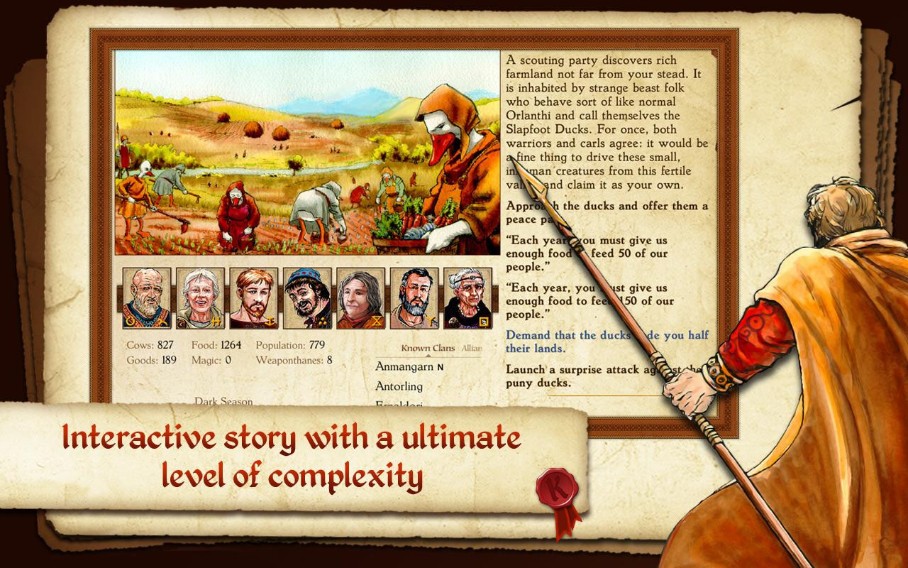 King of Dragon Pass: Text Adventure RPG - кадр 11