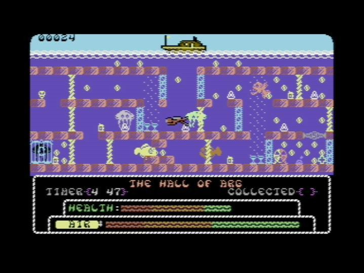 Exploding Fish (Commodore 64 game) (itch) - кадр 4