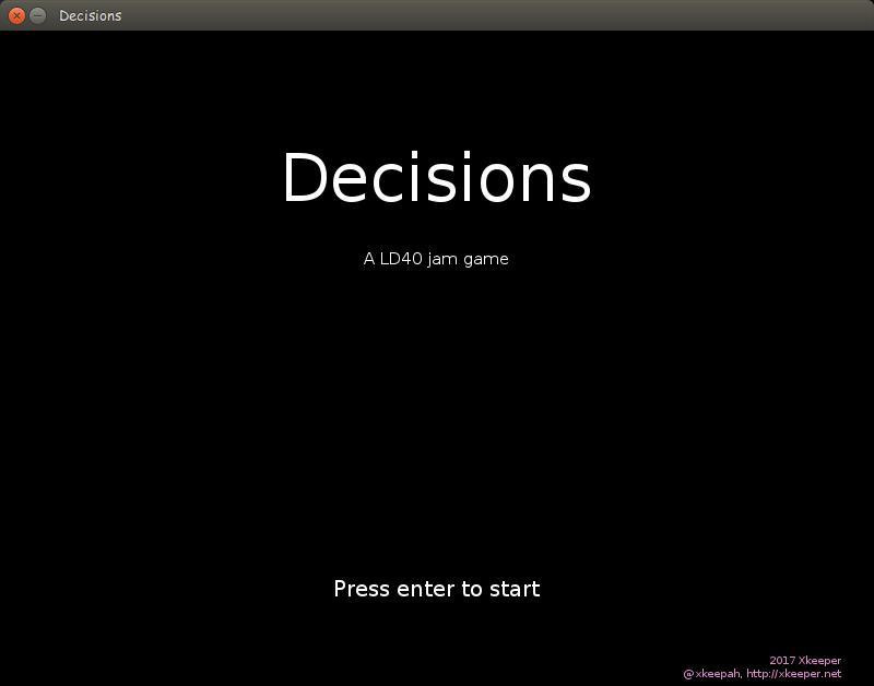 Decisions (itch) - кадр 2