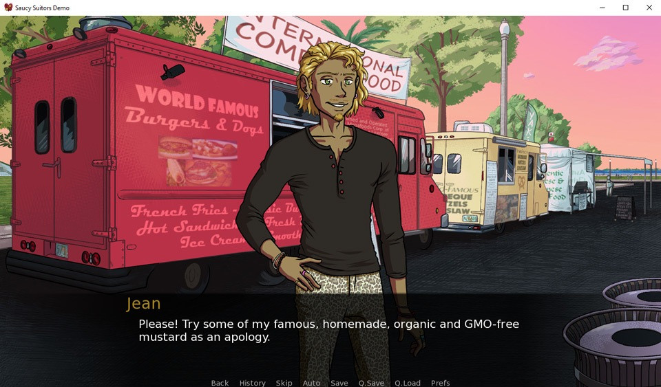 Saucy Suitors (Demo) (itch) - кадр 4