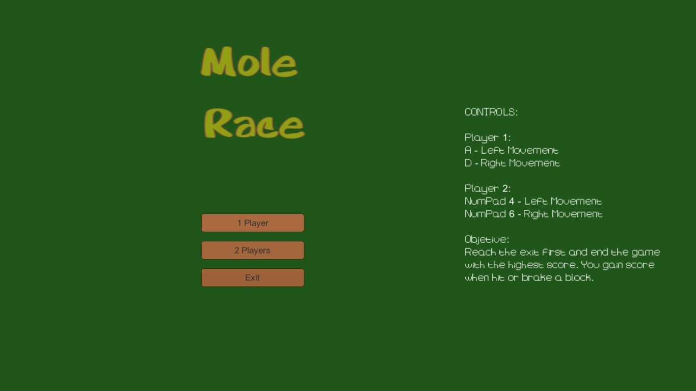 Moles Race (itch) - кадр 1