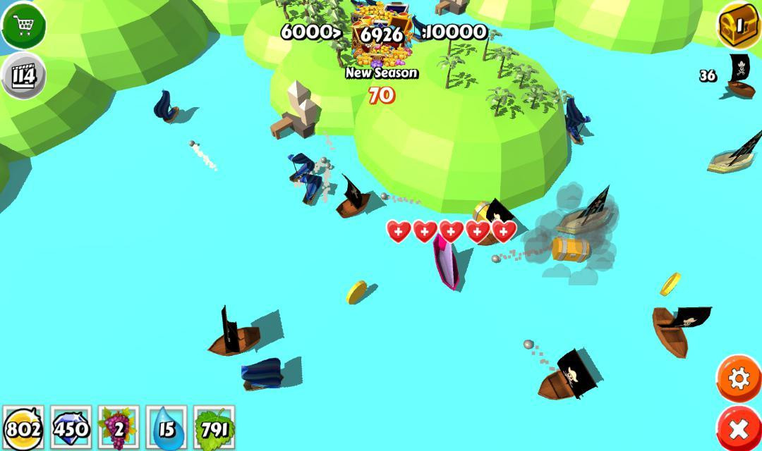 Sea Treasure - Pirate Run (itch) - кадр 6