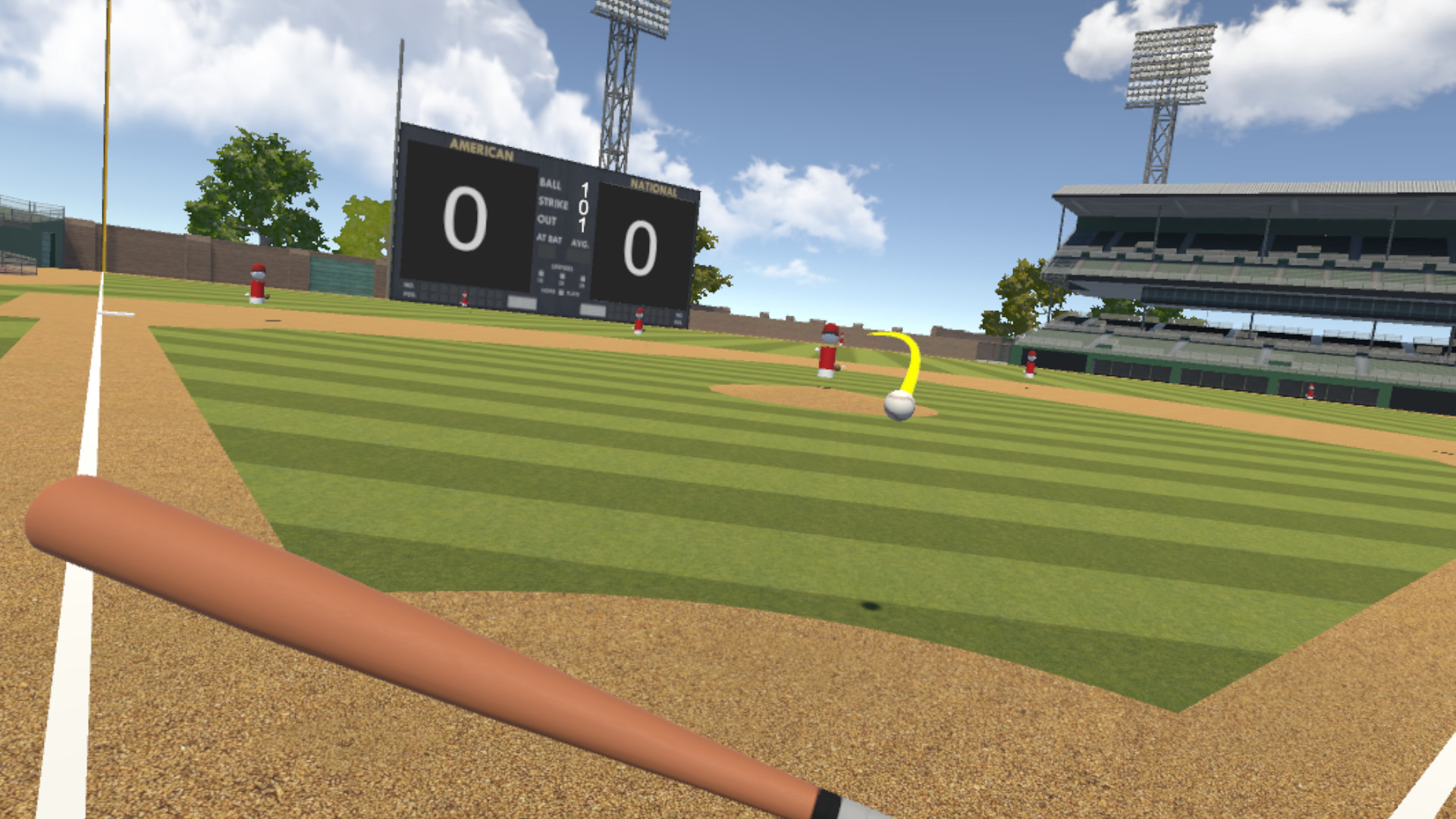Double Play: 2-Player VR Baseball - кадр 5