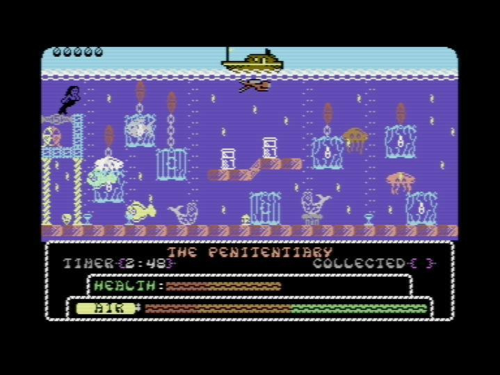 Exploding Fish (Commodore 64 game) (itch) - кадр 5