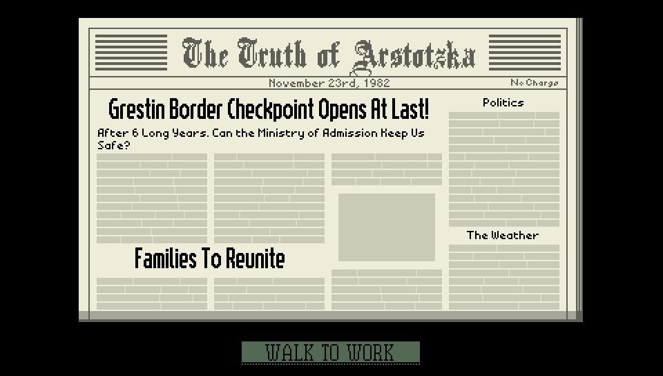 Papers, Please - кадр 10