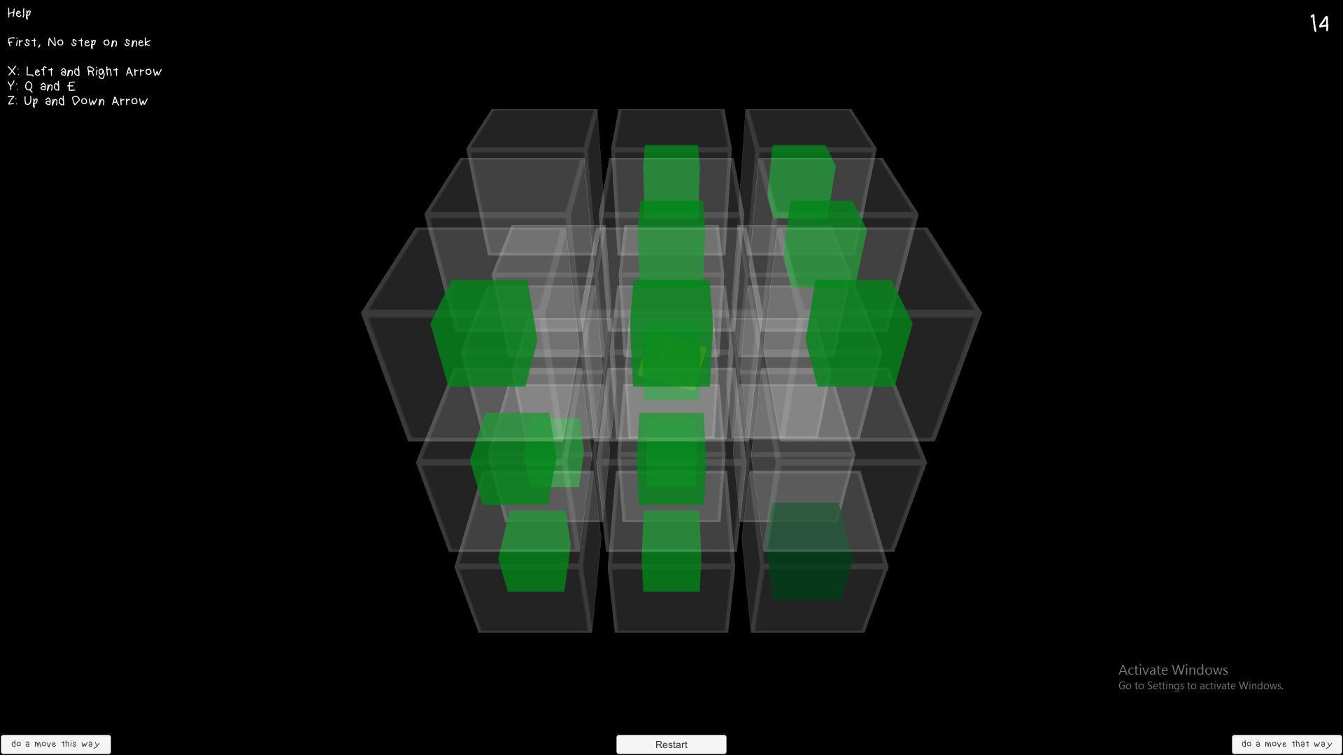 Snek3D (itch) - кадр 2