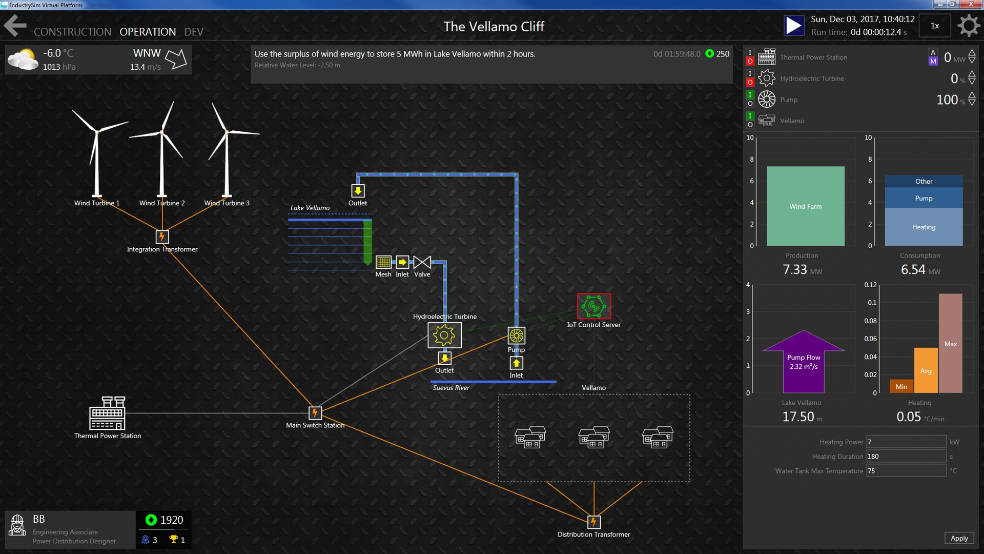 IndustrySim Virtual Platform - кадр 3