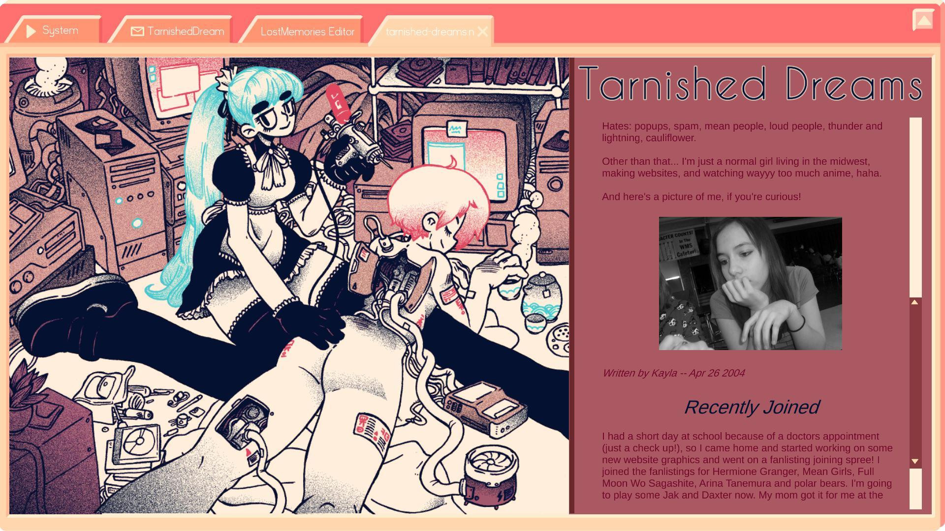 Lost Memories Dot Net (itch) - кадр 2