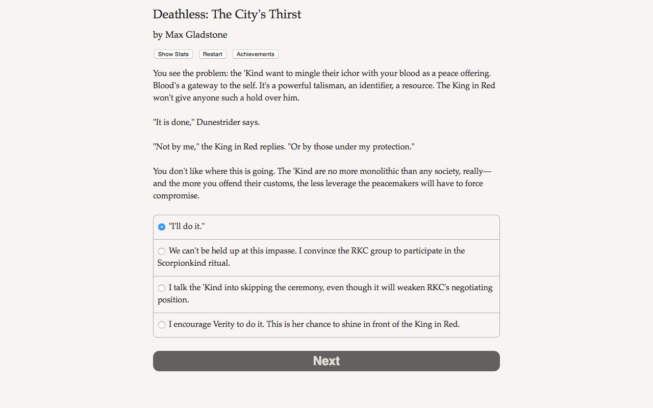 Deathless: The City's Thirst - кадр 3