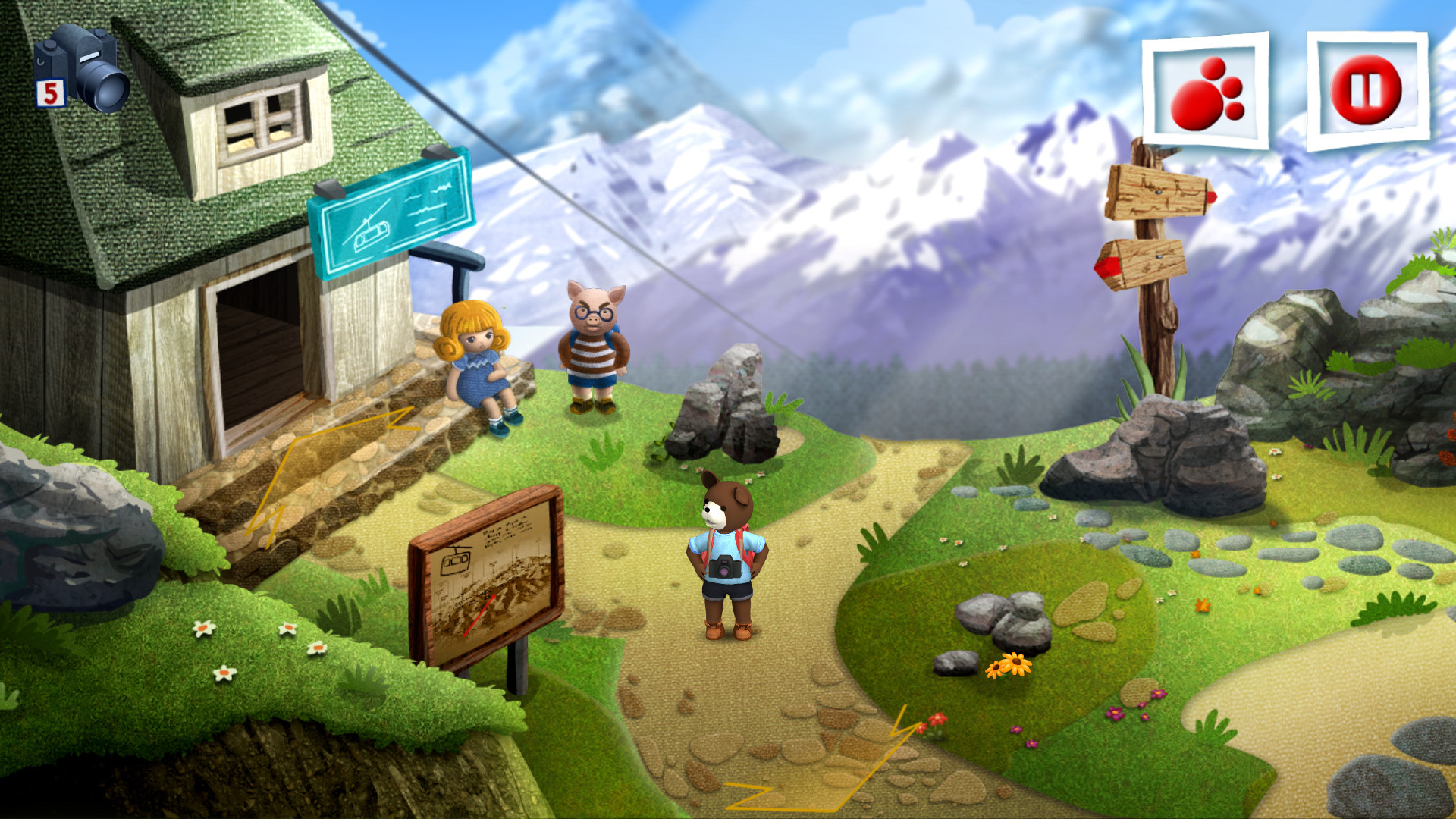 Teddy Floppy Ear - Mountain Adventure - кадр 8