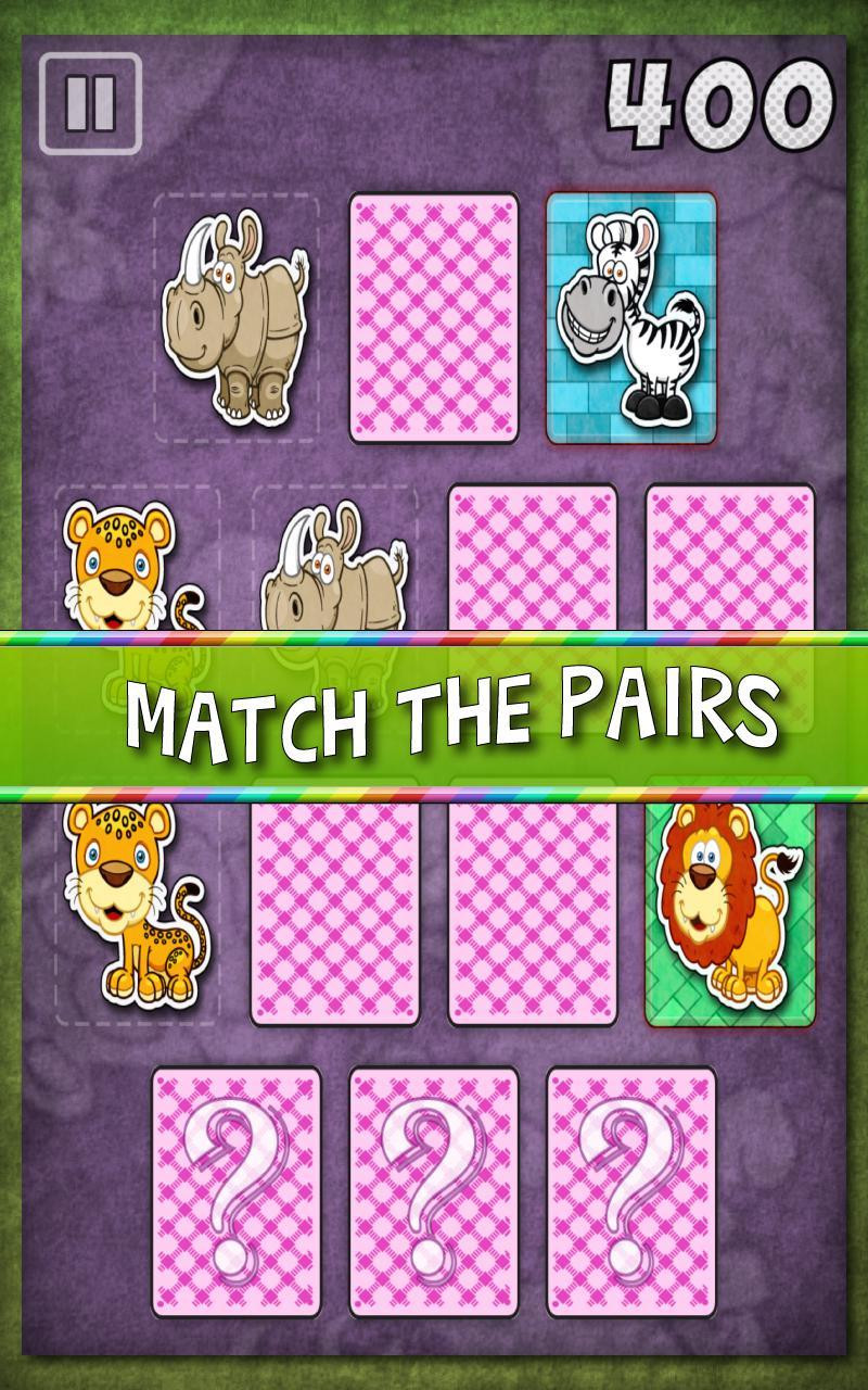 Memory Match Animals (itch) - кадр 5