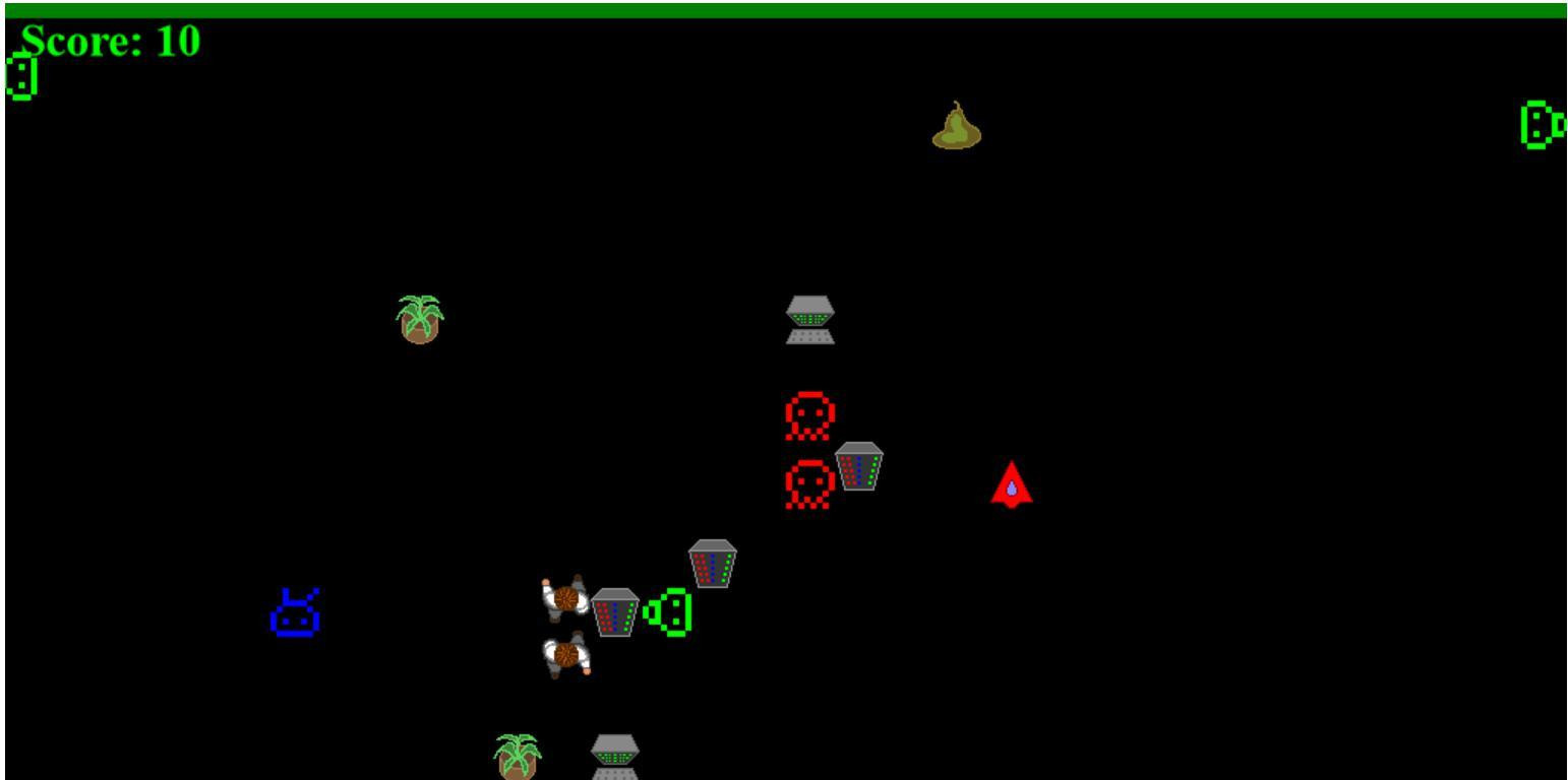 Open Office Space Invaders (itch) - кадр 3