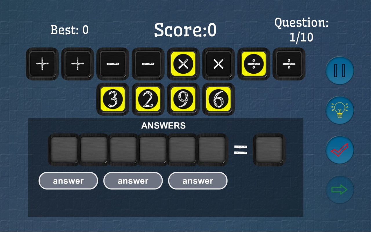 Math Game (456 Digits Math) (itch) - кадр 2