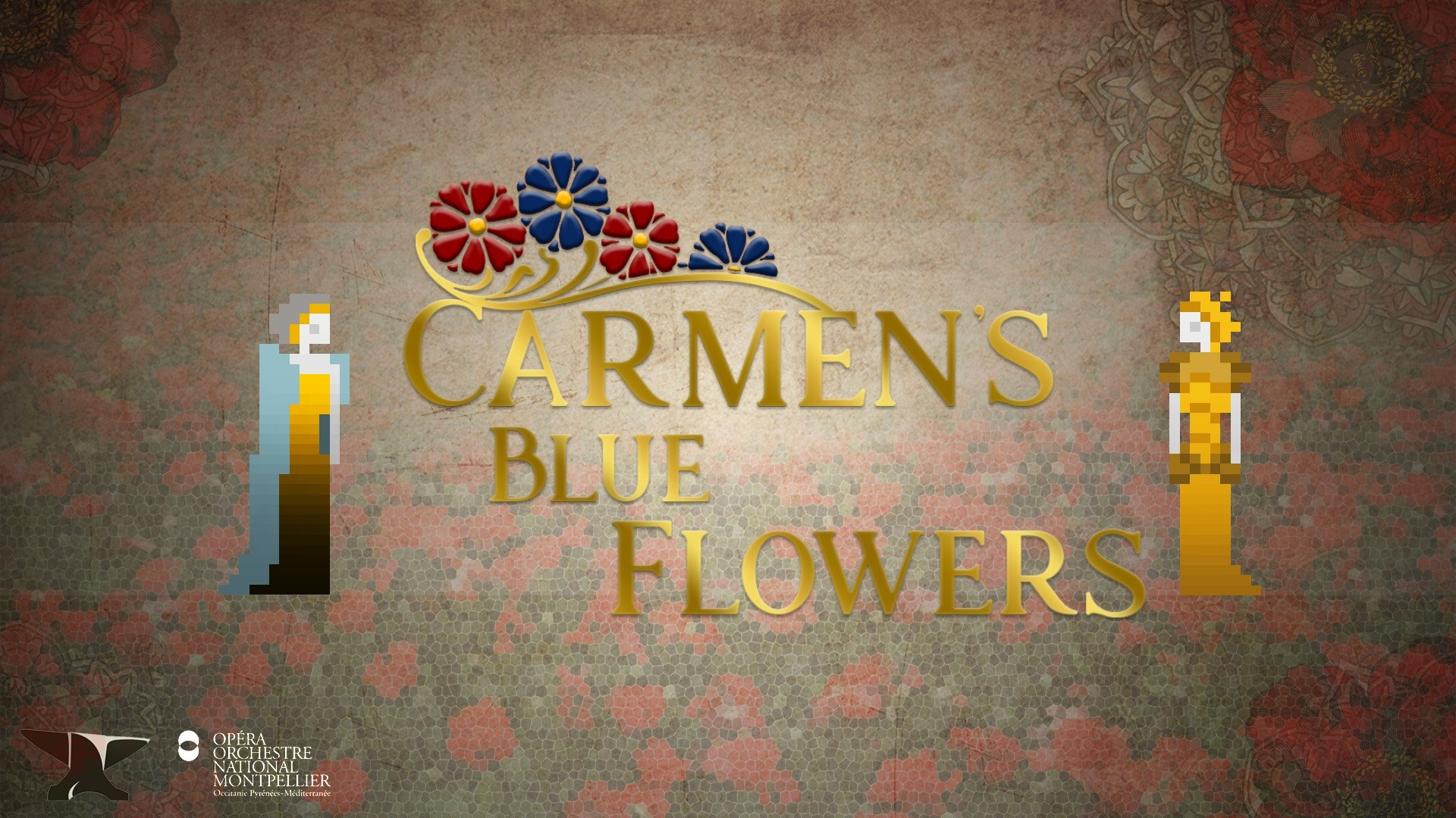 Carmen's Blue Flowers (itch) - кадр 2