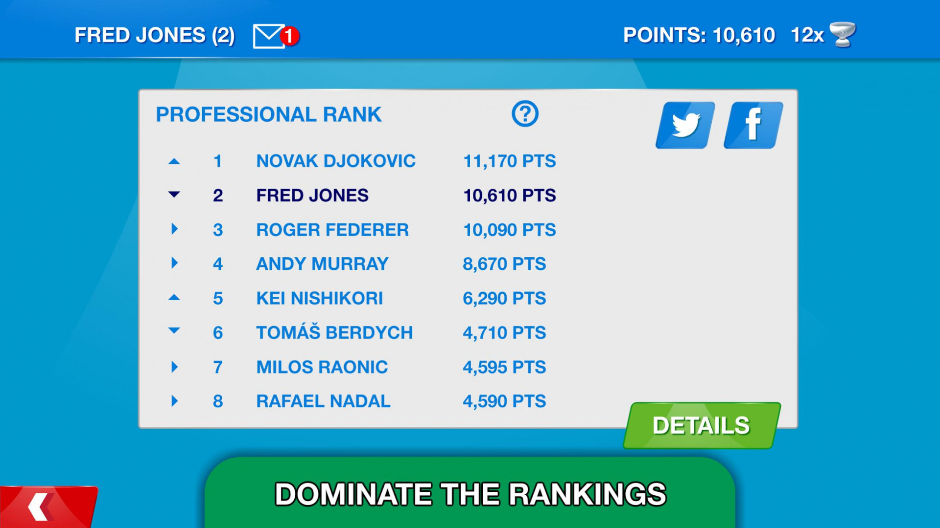 Stick Tennis Tour - кадр 6