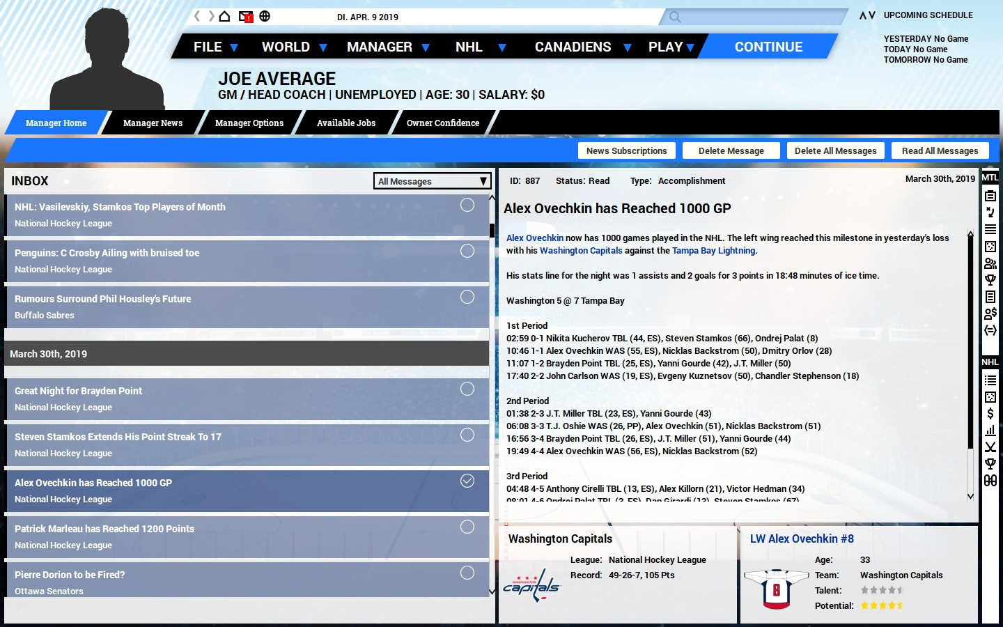 Franchise Hockey Manager 5 - кадр 10