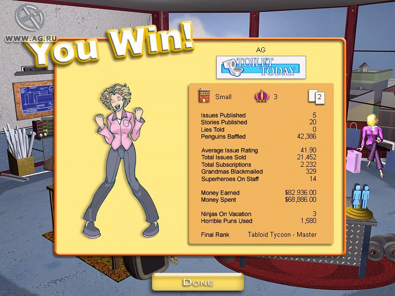 Tabloid Tycoon - кадр 6
