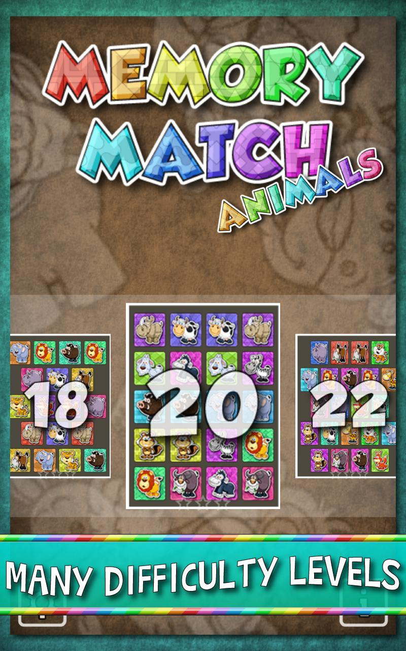 Memory Match Animals (itch) - кадр 6