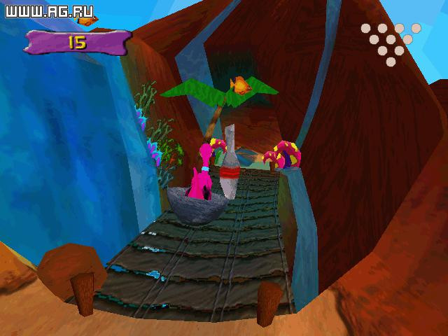 The Flintstones Bedrock Bowling - кадр 9