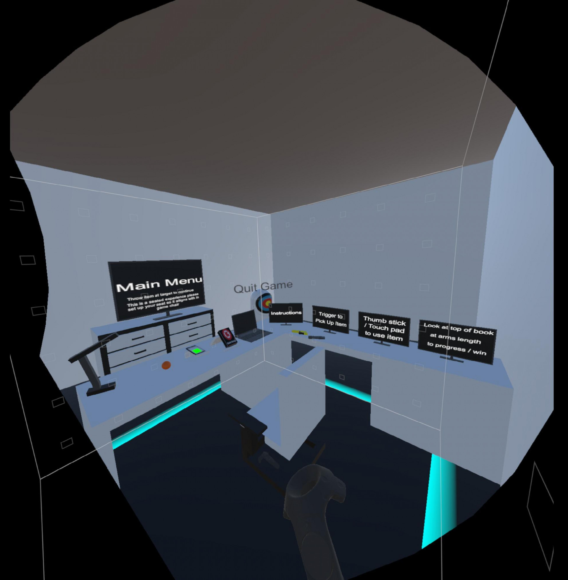 Another Day of Hard Dedicated study: the VR game (itch) - кадр 2
