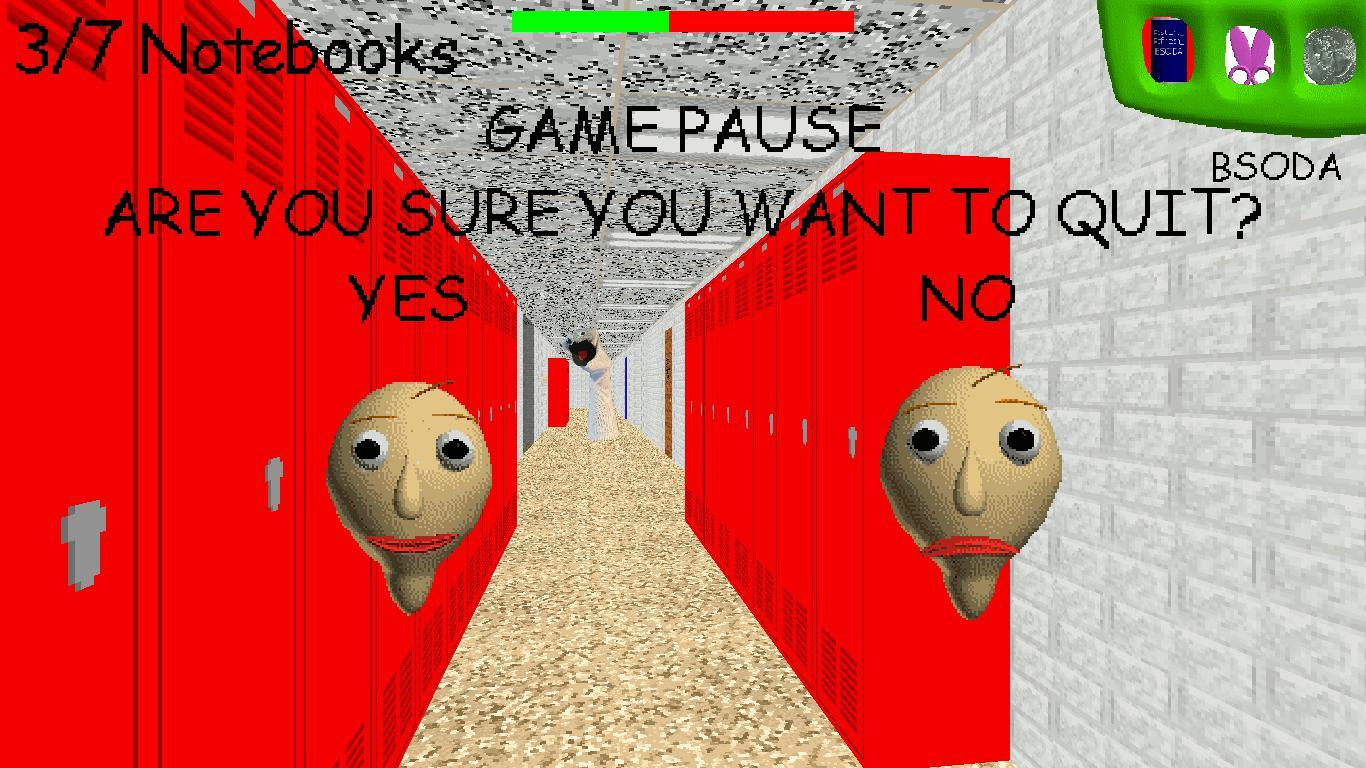 Baldi has broken his ruler (itch) - кадр 3