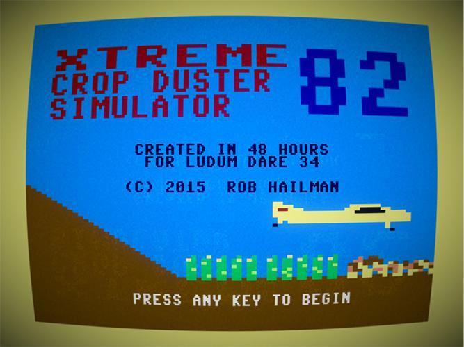 Xtreme Crop Duster Simulator '82 (itch) - кадр 2