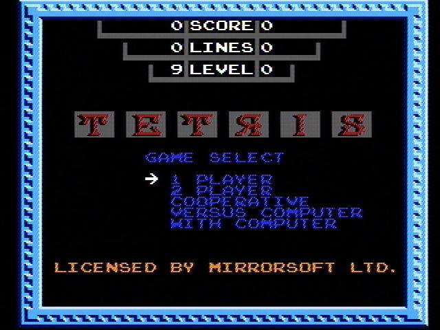 Tetris (Tengen) - кадр 4