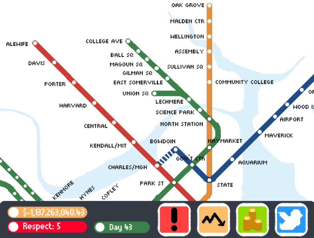 MBTA Simulator (itch) - кадр 3