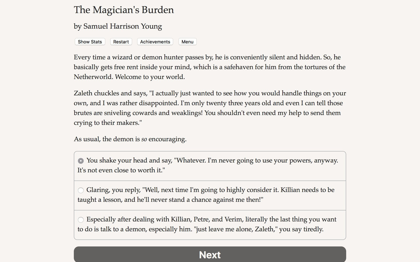 The Magician's Burden - кадр 2